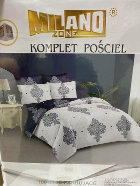 Komplet pościeli 100% satyna - bawełna 3 Częściowy Rozmiar : 200/220