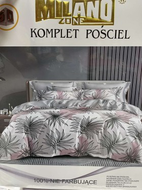 Komplet pościeli 100% satyna - bawełna 3 Częściowy Rozmiar : 200/220