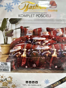 Komplet pościeli 100% satyna - bawełna 4 Częściowy Rozmiar :160/200