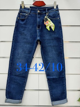 Spodnie Jeansy damskie ,Size 34-42.paczka 10szt,