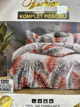 Komplet pościeli 100% satyna - bawełna 4 Częściowy Rozmiar :160/200