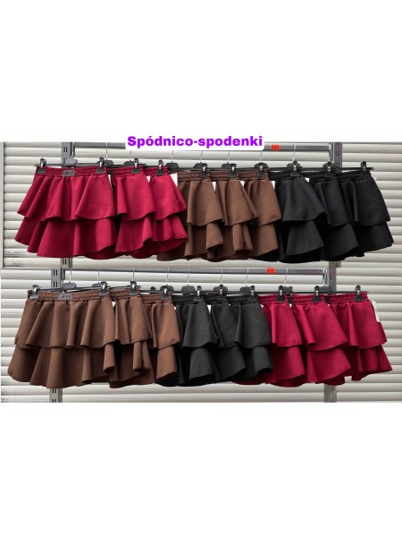 Spodenki damskie Włoski , size uni , paczka 6szt, mix kolor