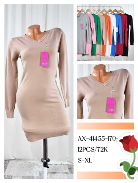 Sukienki damskie , size s-xl, paczka 12szt, mix kolor