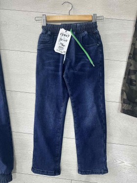 Spodnie jeans dziecięcy ,rozm 98-128 paczka 12szt 1 kolor