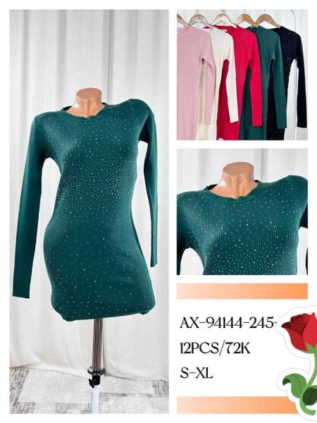 Sukienki damskie , size s-xl, paczka 12szt, mix kolor