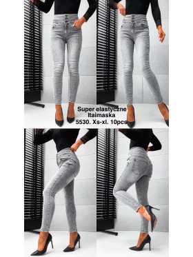 Spodnie Jeansy damskie  ,Size xs-xl.paczka 10szt,