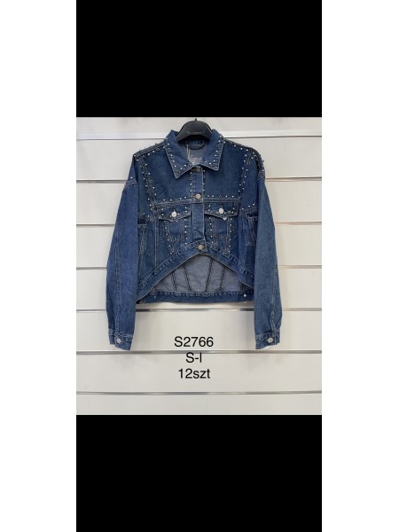 Kurtki Jeansowe damskie  ,Size s-l.paczka 12szt,