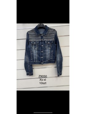 Kurtki Jeansowe damskie  ,Size xs-xl.paczka 10szt,