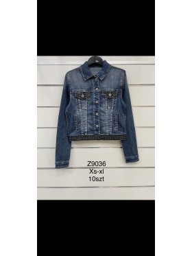 Kurtki Jeansowe damskie  ,Size xs-xl.paczka 10szt,