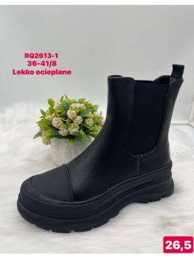 Buty Botki na koturnie Damskie (36-41, 8par)