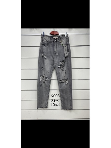 Spodnie Jeansy damskie  ,Size xs-xl.paczka 10szt,