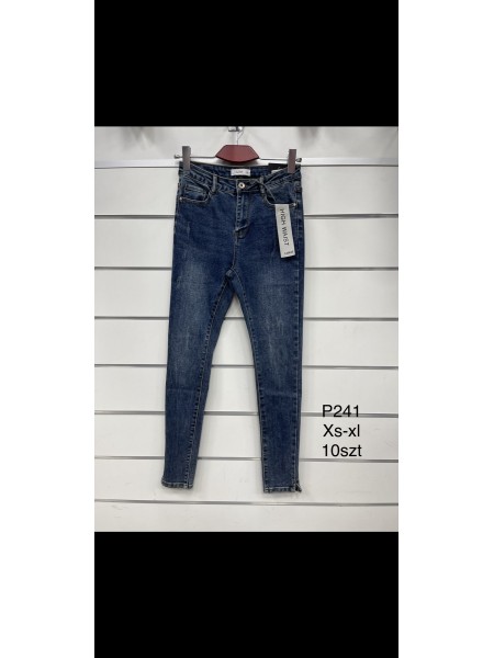 Spodnie Jeansy damskie  ,Size xs-xl.paczka 10szt,