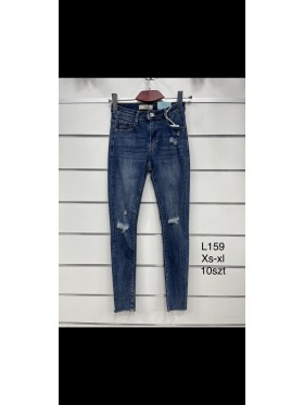 Spodnie Jeansy damskie  ,Size xs-xl.paczka 10szt,