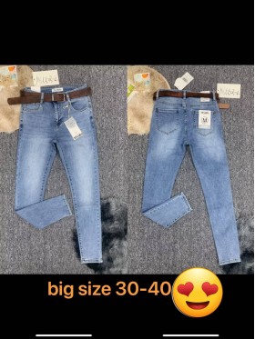 Spodnie Jeansy damskie M'sara ,Size 30-40.paczka 10szt,