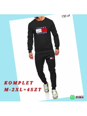 Komplety dresowe meskie  ,Size M-2xl ,paczka 4szt,1 kolor