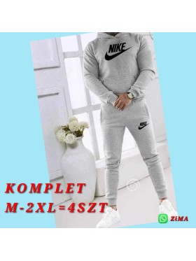 Komplety dresowe meskie  ,Size M-2xl ,paczka 4szt,1 kolor