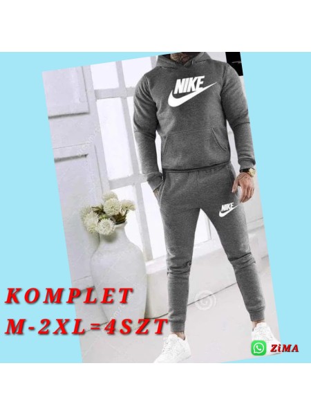 Komplety dresowe meskie  ,Size M-2xl ,paczka 4szt,1 kolor