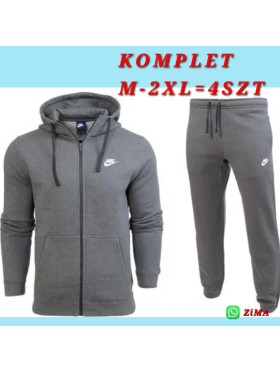 Komplety dresowe meskie  ,Size M-2xl ,paczka 4szt,1 kolor