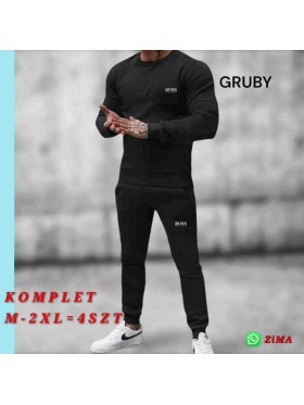 Komplety dresowe meskie  ,Size M-2xl ,paczka 4szt,1 kolor