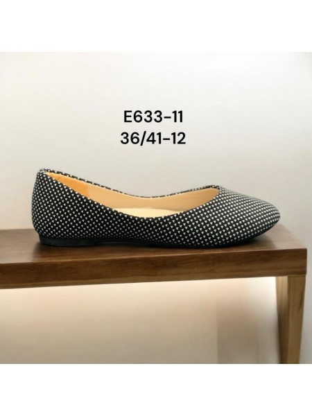 Buty Baleriny Damskie (36-41, 12par)