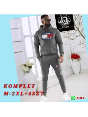 Komplety dresowe meskie  ,Size M-2xl ,paczka 4szt,1 kolor