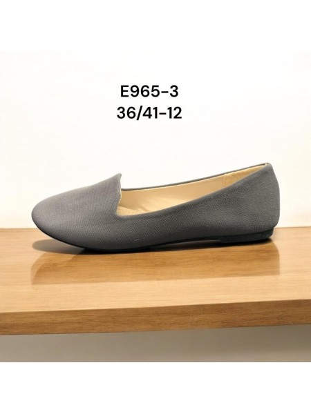 Buty Baleriny Damskie (36-41, 12par)