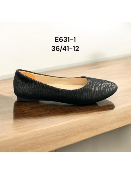 Buty Baleriny Damskie (36-41, 12par)