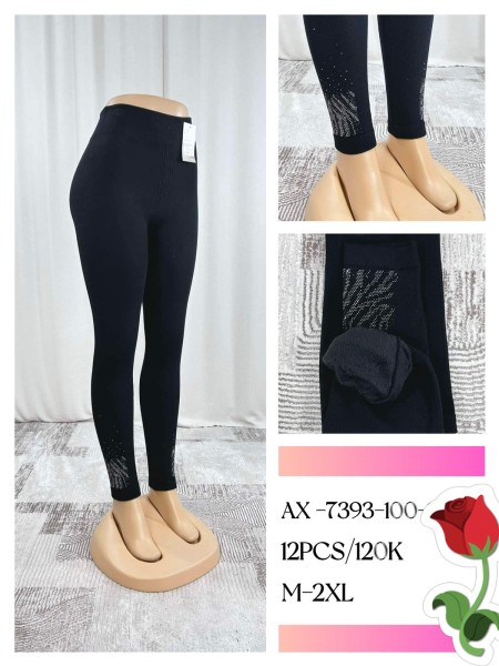 Legginsy damskie , size m-2xl, paczka 12szt ,Mix kolor