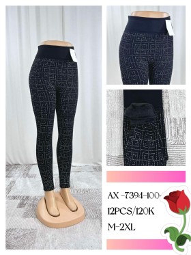 Legginsy damskie , size m-2xl, paczka 12szt ,Mix kolor