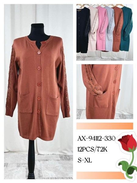 Narzutki damskie , size s-xl, paczka 12szt ,Mix kolor