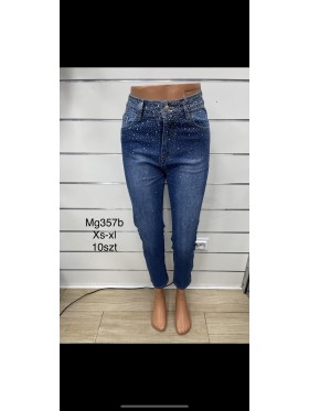 Spodnie Jeansy damskie ,Size xs-xl.paczka 10szt,