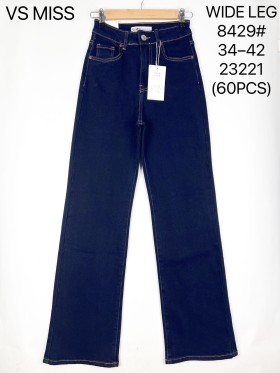 Spodnie Jeansy damskie ,Size 34-42.paczka 10szt,