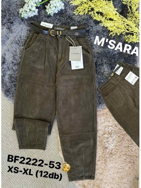 Spodnie Jeansy damskie  M'sara,Size xs-xl.paczka 12szt,