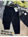 Spodnie Jeansy damskie  M'sara,Size xs-xl.paczka 12szt,