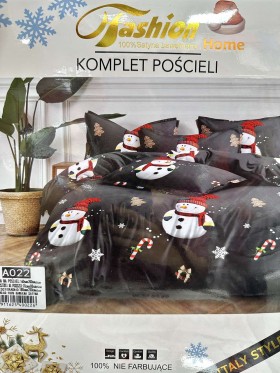 Komplet pościeli 100% satyna - bawełna 4 Częściowy Rozmiar : 160/200