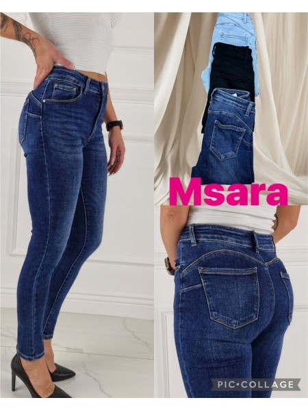 Spodnie Jeansy damskie  M'sara,Size xs-xl.paczka 10szt,