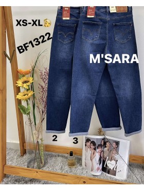 Spodnie Jeansy damskie  M'sara,Size xs-xl.paczka 12szt,