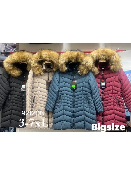 Kurtki damskie , Size 3-7XL,paczka 5szt,1 kolor