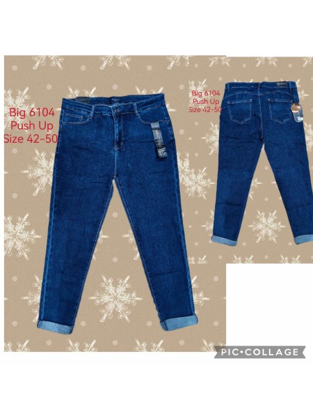 Spodnie Jeansy damskie ,BigSize 42-50.paczka 10szt,