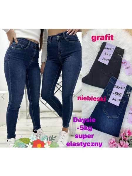 Spodnie Jeansy damskie ,Size 34-42.paczka 10szt,