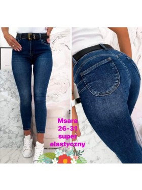 Spodnie Jeansy damskie M'sara,Size 26-31.paczka 10szt,