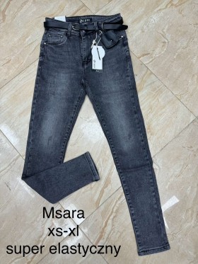 Spodnie Jeansy damskie M'sara,Size xs-xl.paczka 12szt,