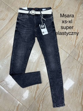 Spodnie Jeansy damskie M'sara,Size xs-xl.paczka 12szt,