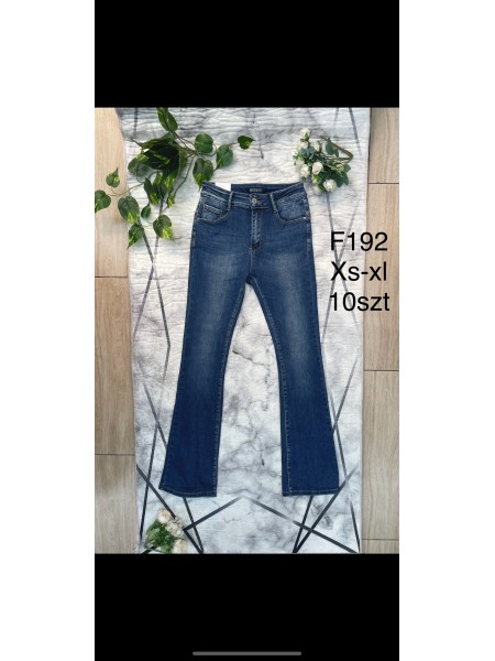 Spodnie Jeansy damskie ,Size xs-xl.paczka 10szt,