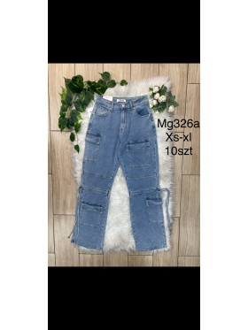 Spodnie Jeansy damskie ,Size xs-xl.paczka 10szt,