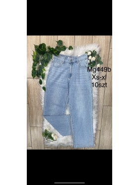 Spodnie Jeansy damskie ,Size xs-xl.paczka 10szt,