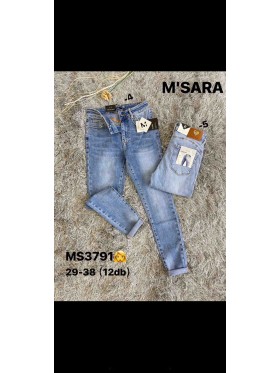 Spodnie Jeansy damskie M'sara,Size 29-38.paczka 12szt,