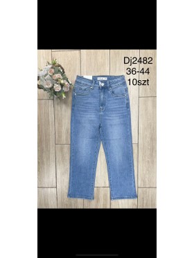 Spodnie Jeansy damskie ,BigSize 36-44.paczka 10szt,