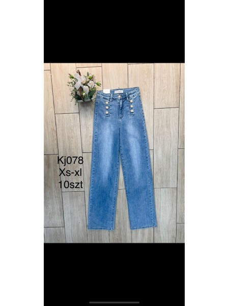 Spodnie Jeansy damskie ,Size xs-xl.paczka 10szt,