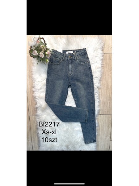 Spodnie Jeansy damskie ,Size xs-xl.paczka 10szt,